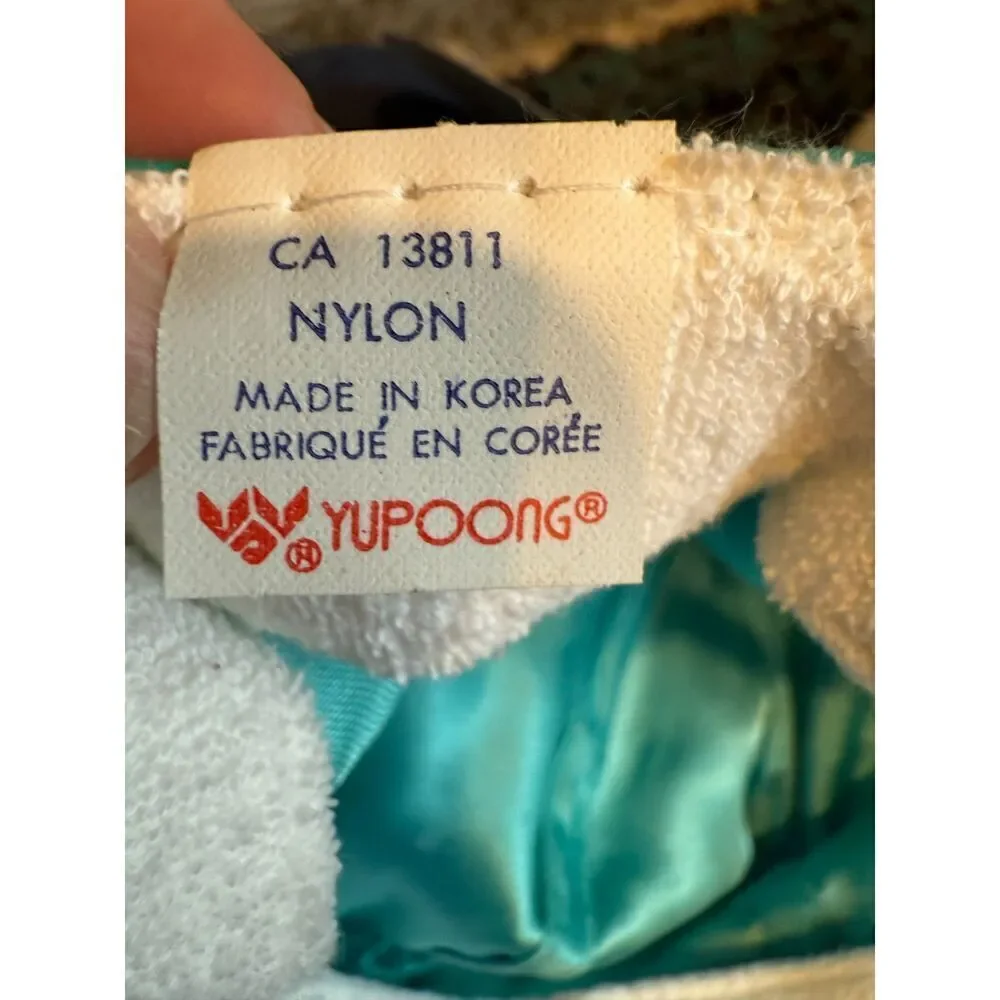 NWT Set of 2 Vintage 80s 90s Yupoong Hipora Kolon Waterproof Nylon Snapback Caps